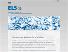 Tablet Screenshot of els-systeme.de
